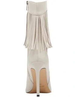 Nine West Tries Heeled Boots In Cream -Nine West 988793290 4 720x928
